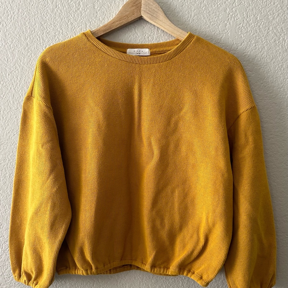 Women's Mustard Sweater